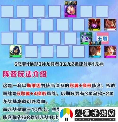 云頂之弈怒翼龍陣容如何搭配推薦？