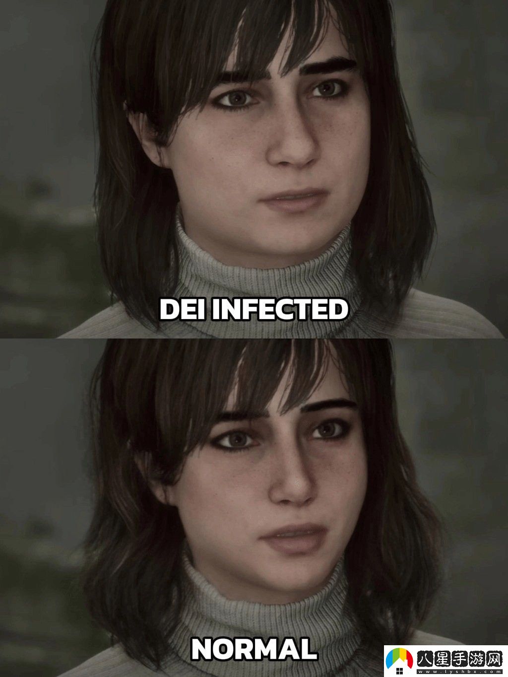 被正確化的游戲女性角色丑在哪兒？如何才能變得正常