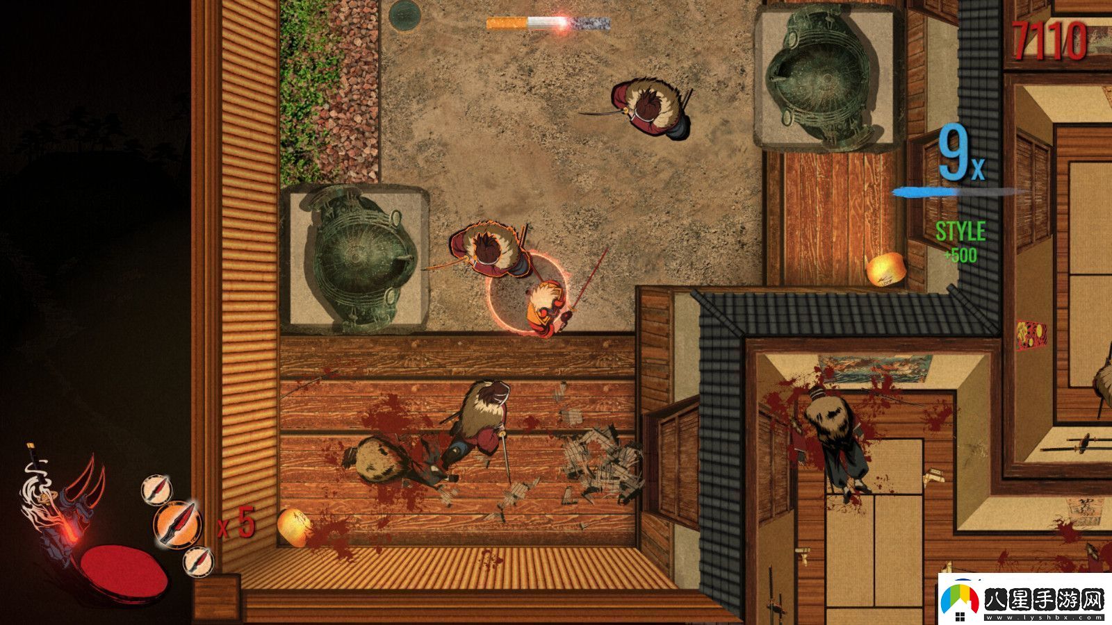 動(dòng)作游戲瘋狂武士Steam頁(yè)面上線