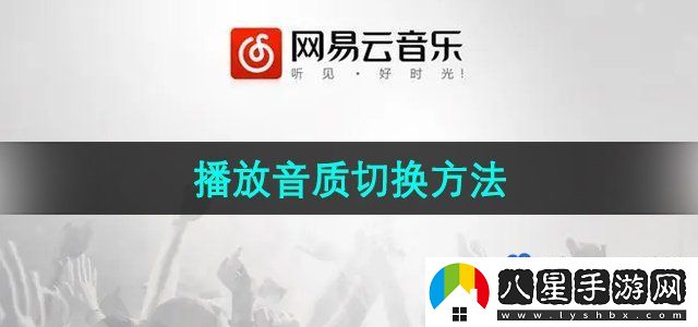 網(wǎng)易云音樂播放音質(zhì)切換方法