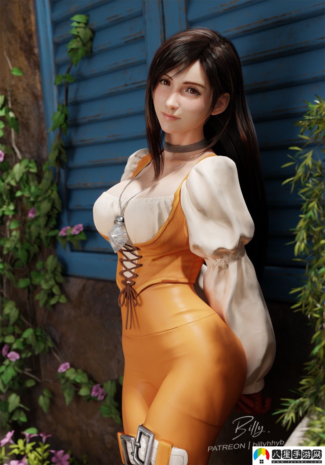 最終幻想7蒂法萬圣節(jié)小惡魔造型圖 撩人心弦！