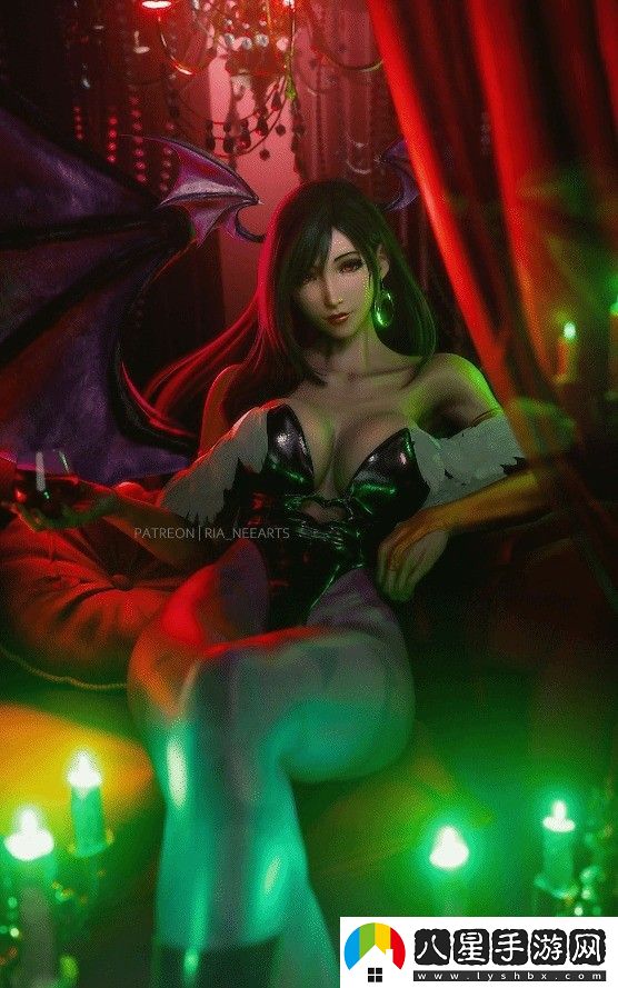 最終幻想7蒂法萬圣節(jié)小惡魔造型圖 撩人心弦！