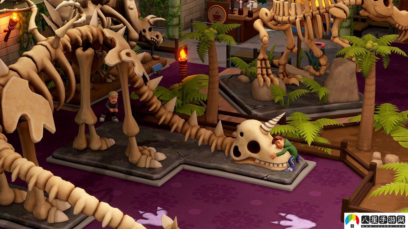 雙點(diǎn)博物館“超自然展示品區(qū)域”宣傳片、截圖