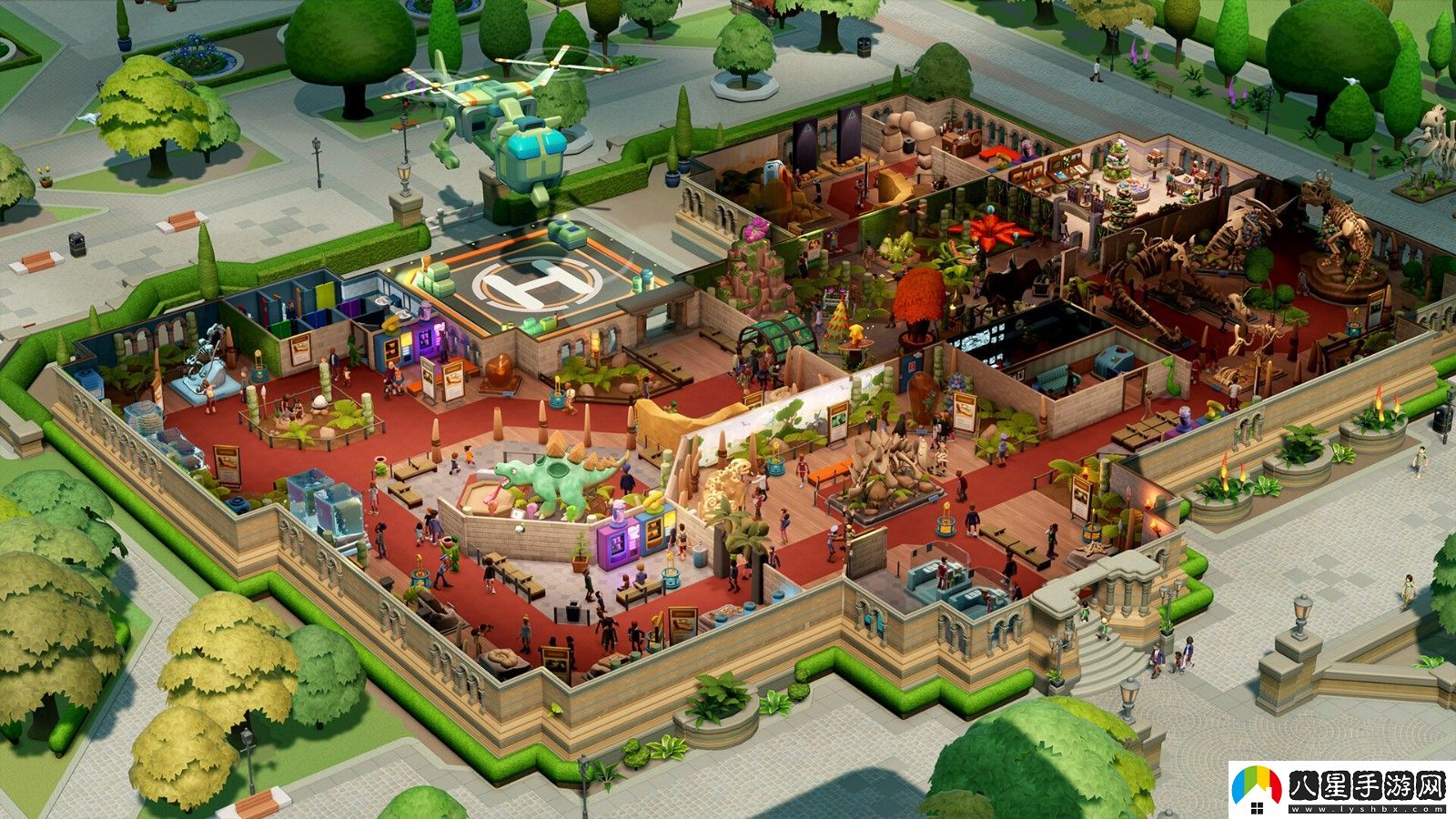 雙點(diǎn)博物館“超自然展示品區(qū)域”宣傳片、截圖