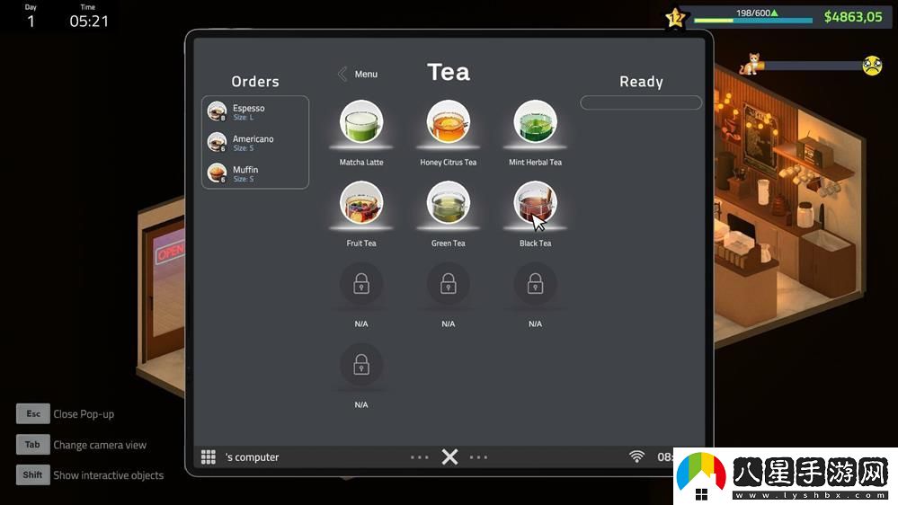 休閑模擬經(jīng)營請喝咖啡推出搶先體驗 已獲好評