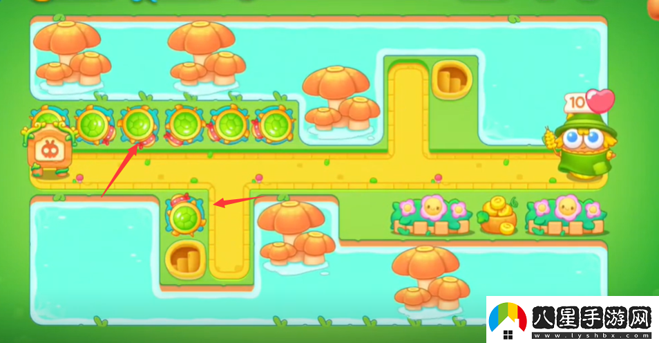 保衛(wèi)蘿卜4頭等大事第13關圖文攻略