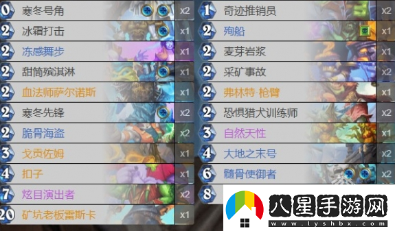 爐石傳說最新版本冰DK卡組代碼分享