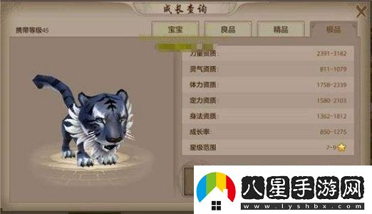 天龍八部手游珍獸排名什么珍獸最強(qiáng)