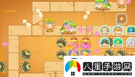 保衛(wèi)蘿卜4法老歸來38金蘿卜道具全清過關技巧