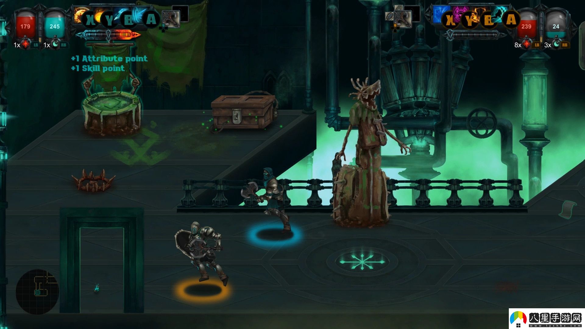 2D橫版ARPG月光林地