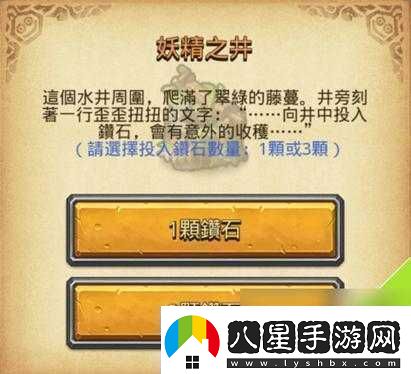 不思議迷宮妖精之井鉆石投入策略與獎勵選擇之謎