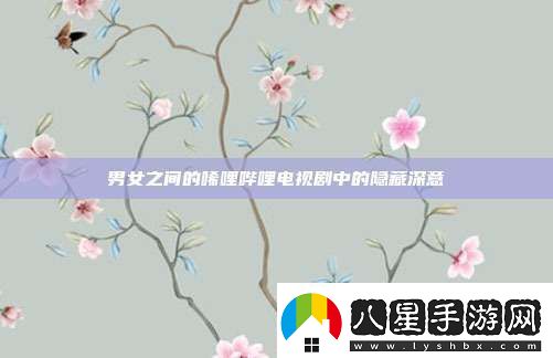 男女之間的唏哩嗶哩電視劇中的隱藏深意