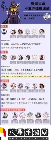 陰陽師手游式神培養(yǎng)指南揭秘最強陣容搭配資訊速遞