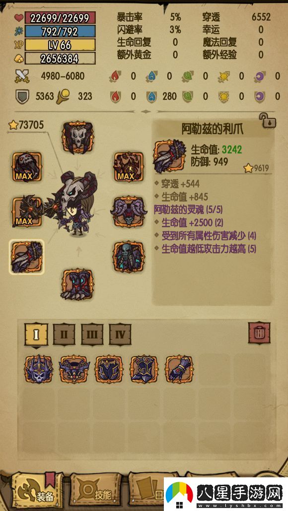 貪婪洞窟地獄難度套裝幸運屬性掉落一覽