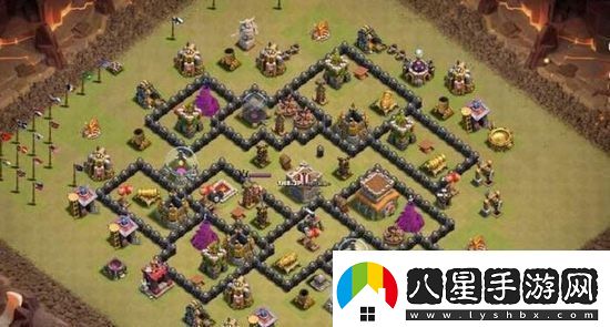 部落沖突8本神陣怎么布局