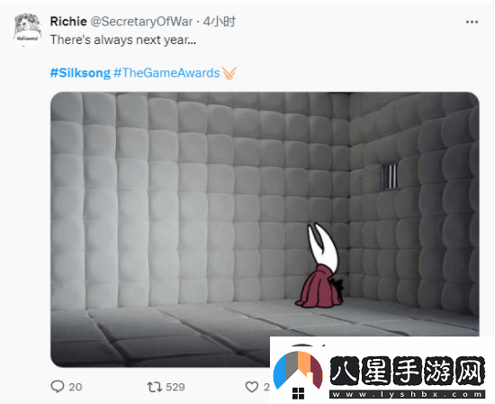 絲之歌再次缺席TGA！五年等待讓粉絲陷入絕望