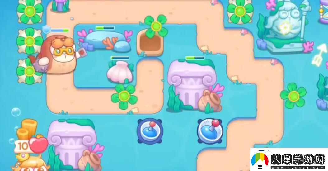 保衛(wèi)蘿卜4海的閨女第108關怎么過海的閨女第108關攻略