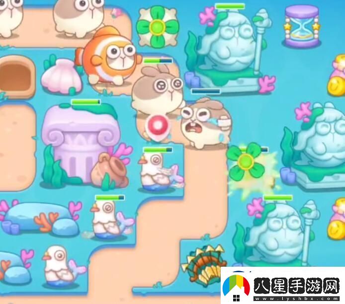 保衛(wèi)蘿卜4海的閨女第108關怎么過海的閨女第108關攻略