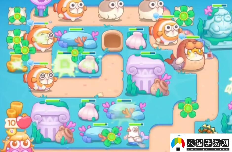 保衛(wèi)蘿卜4海的閨女第108關怎么過海的閨女第108關攻略