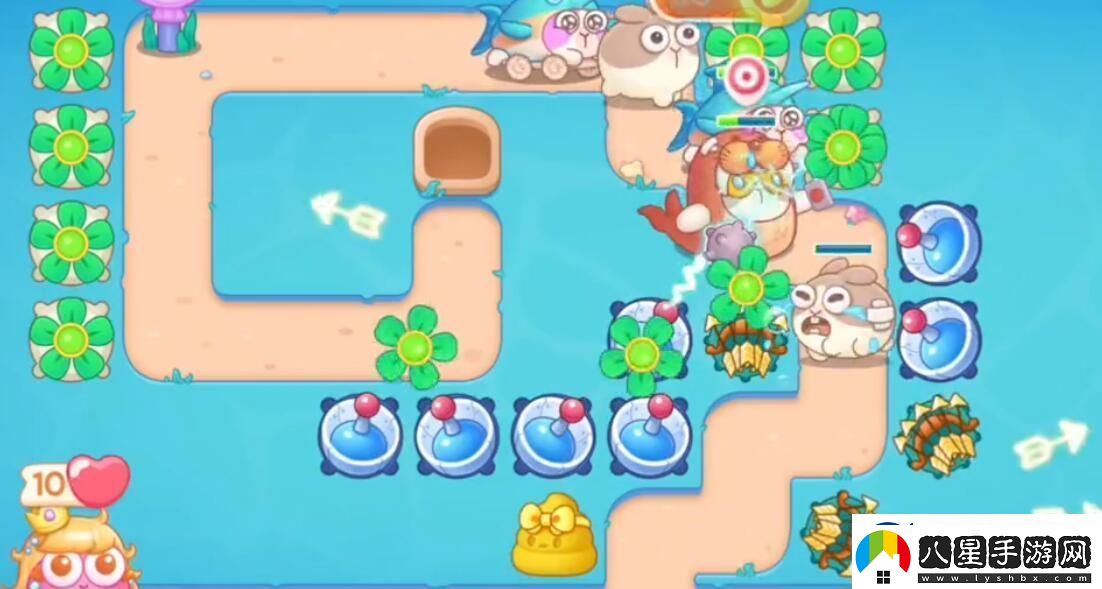 保衛(wèi)蘿卜4海的閨女第108關怎么過海的閨女第108關攻略