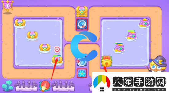 保衛(wèi)蘿卜4阿波與魔法寶藏第八十八關(guān)圖文攻略