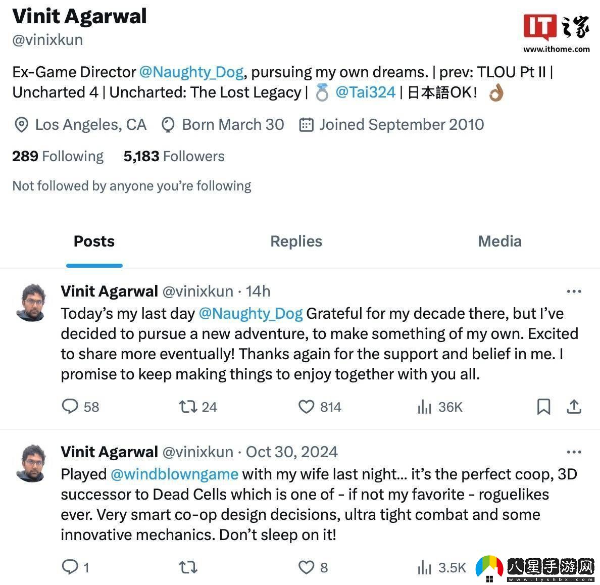 神秘海域4等游戲開(kāi)發(fā)功臣