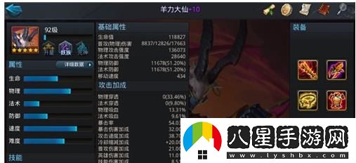 亂斗西游2羊力大仙攻速裝推薦具體一覽