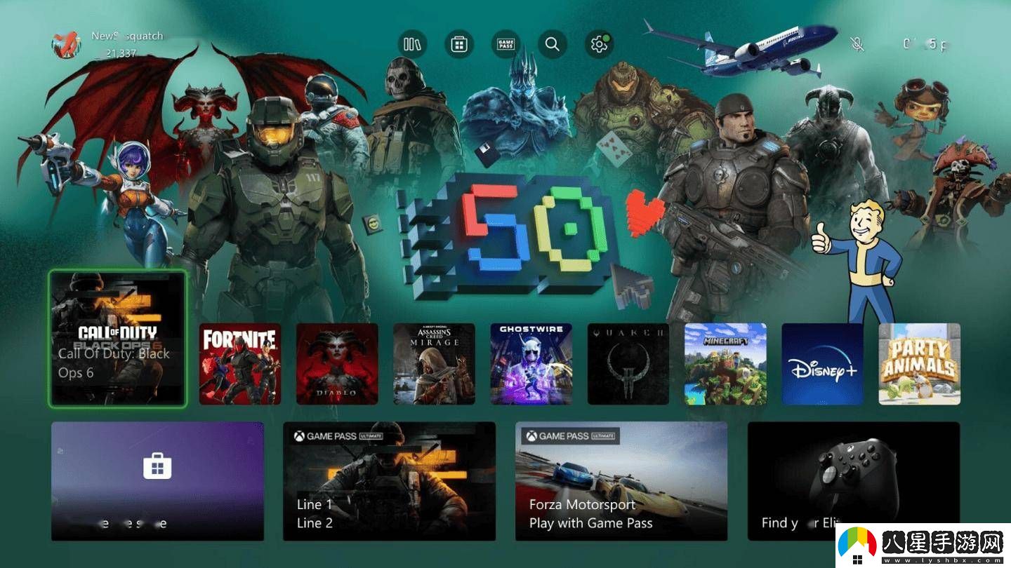 Xbox獻禮！微軟50周年慶典