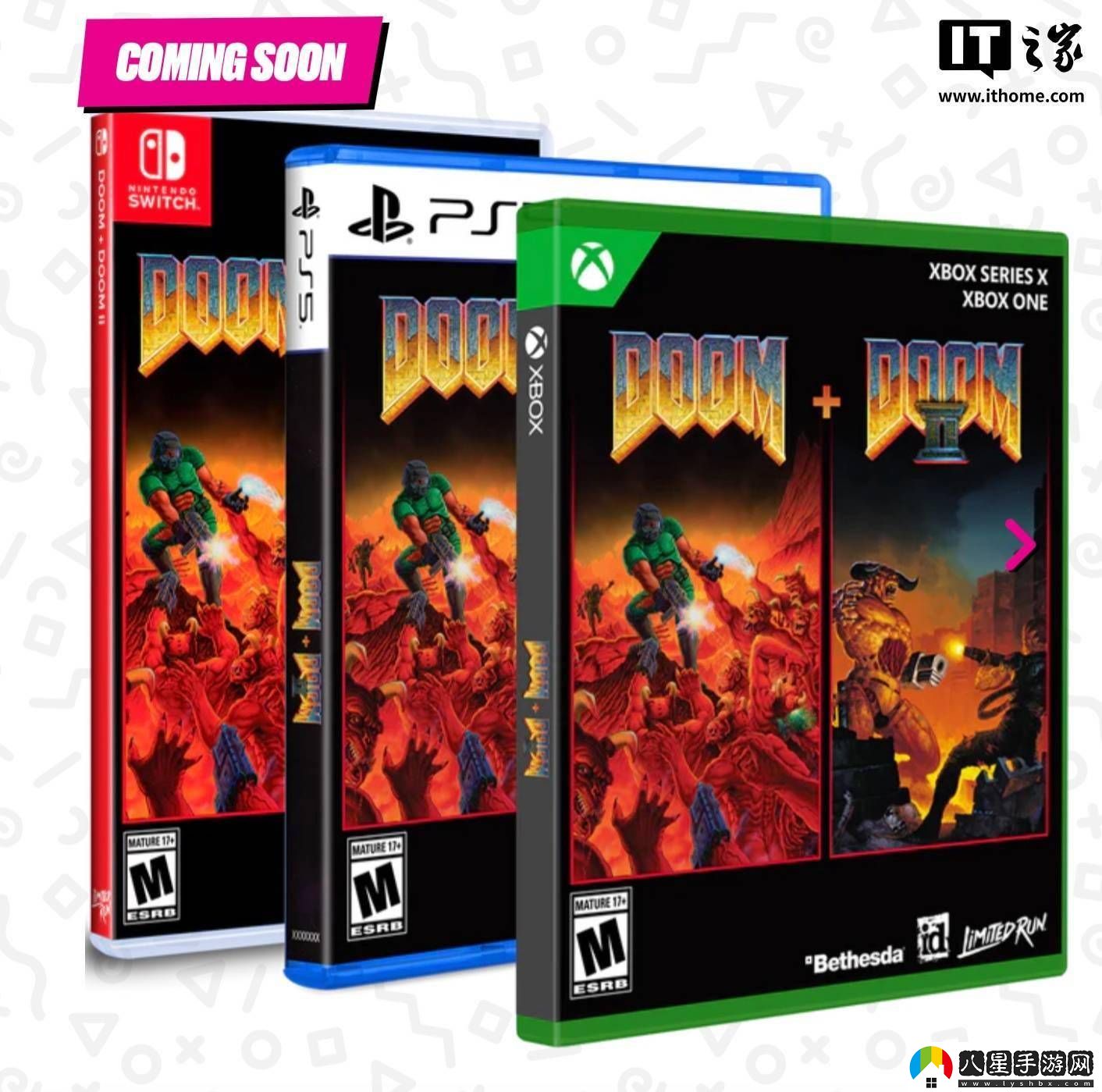 毀滅戰(zhàn)士初代二代重制版來襲