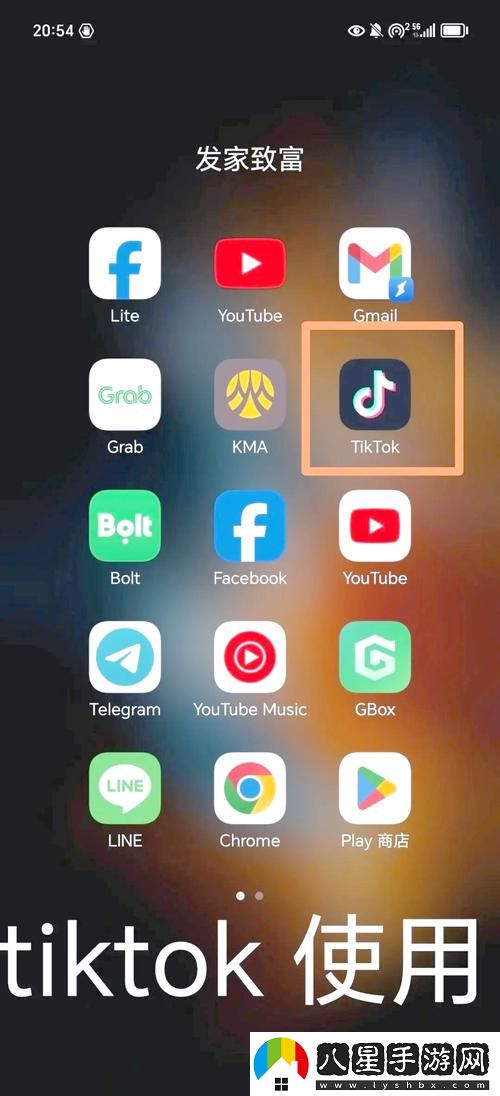 TikTok國際版色板黃