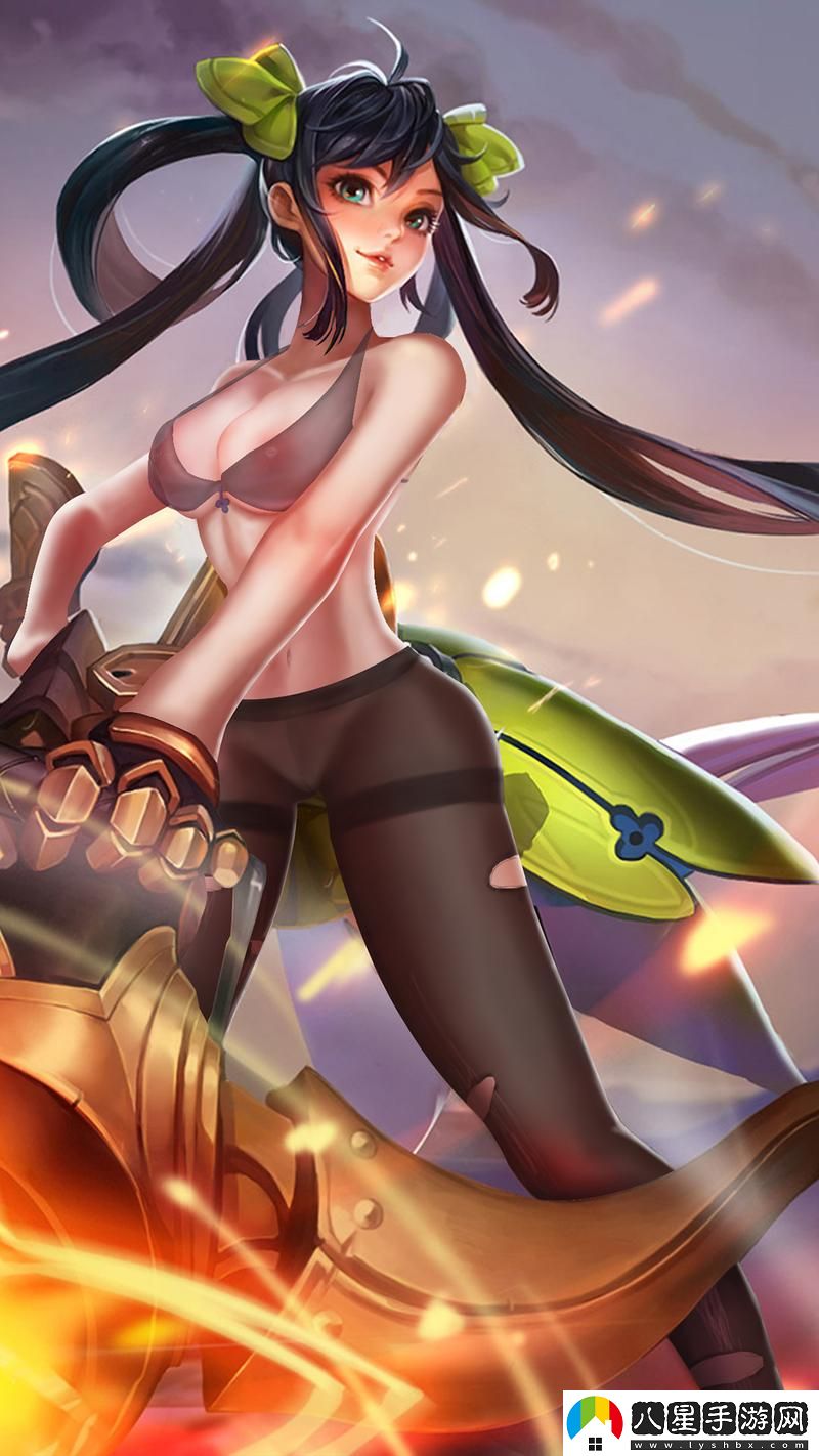 王者榮耀女英雄去掉小內無愛心圖片